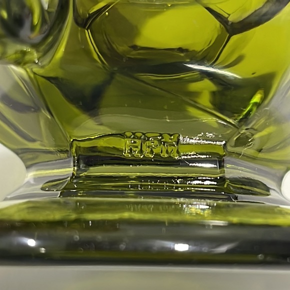 Fostoria Argus Green Henry Ford Museum HFM Sugar Bowl and Creamer set - Picture 15 of 16